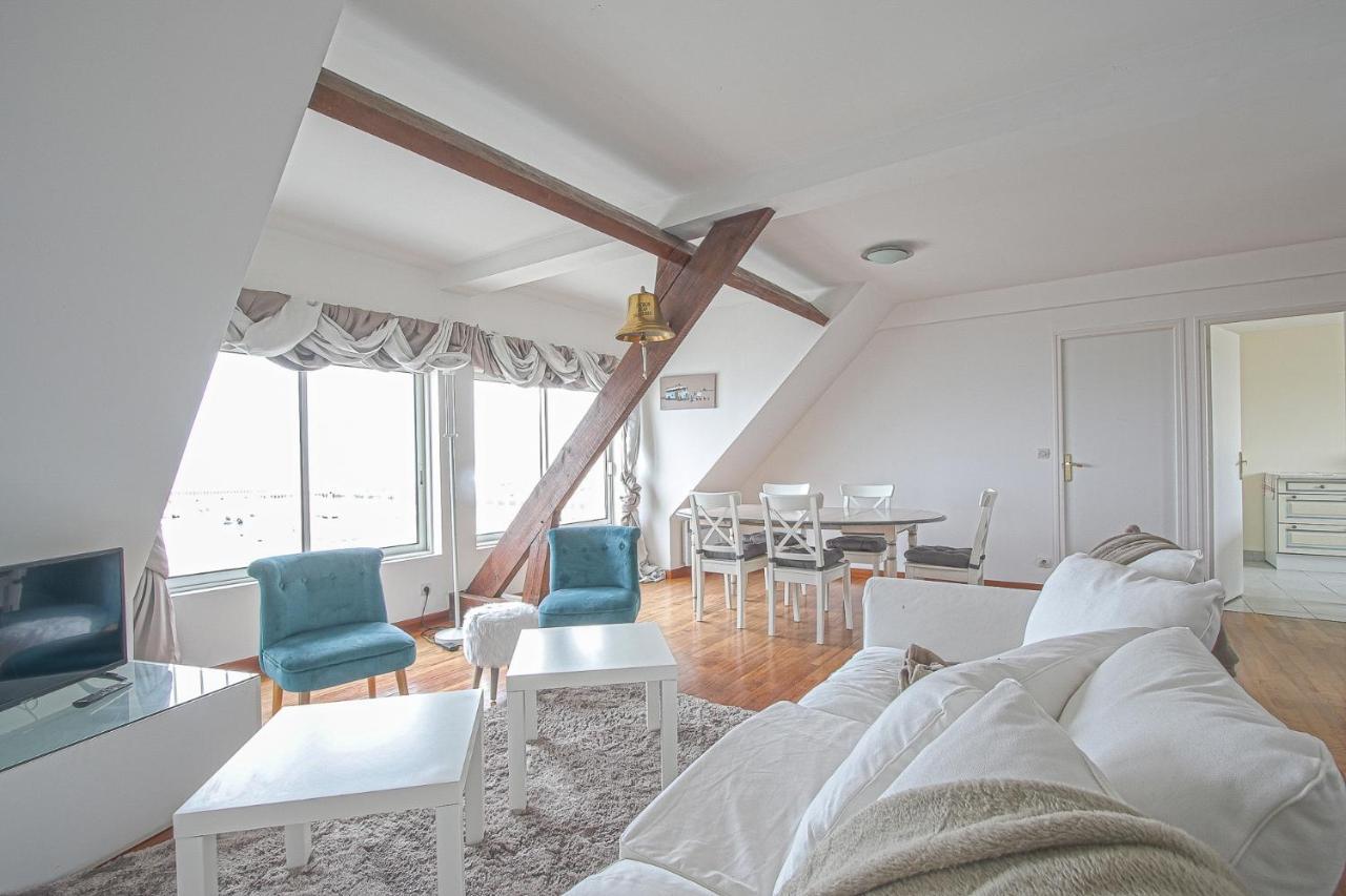 Cote Cottage Apt 3 Chambres Bien Equipee Vue Imprenable Sur Port Et Mer Etreham エクステリア 写真